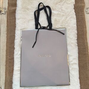 Tom Ford Sleek grey silver Gift Box and gift bag